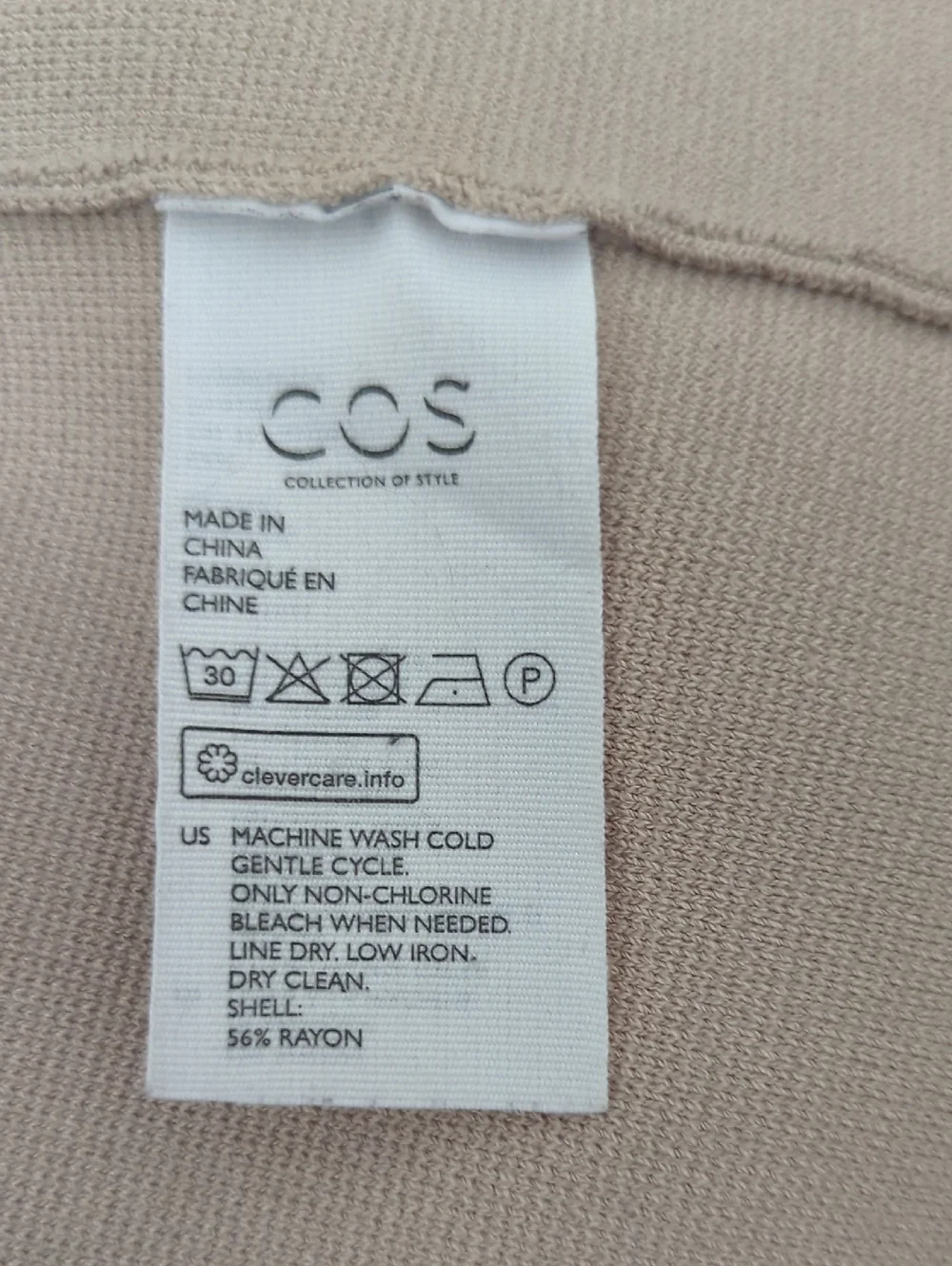 COS Long Structured-Knit Jacket - Picture 10 of 11